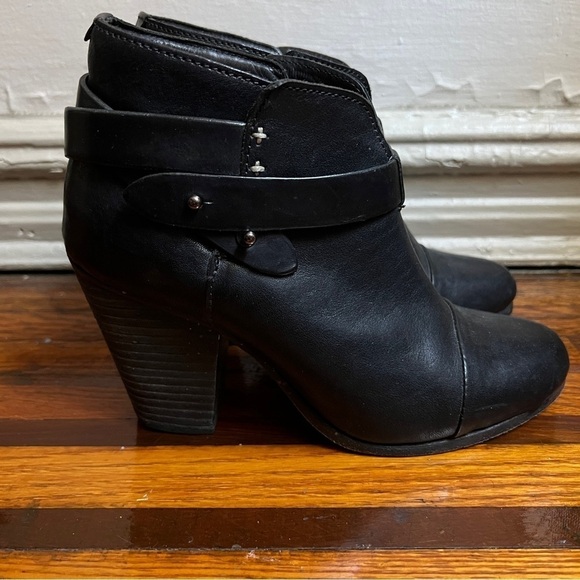 Rag & Bone Harrow Bootie Black size 38.5 8/8.5 - Picture 3 of 10